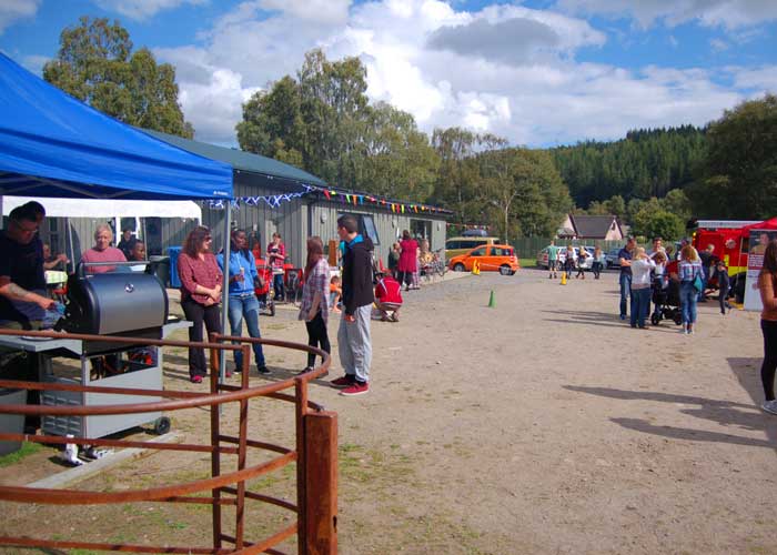 Photo of gathering at Strathglass Gala